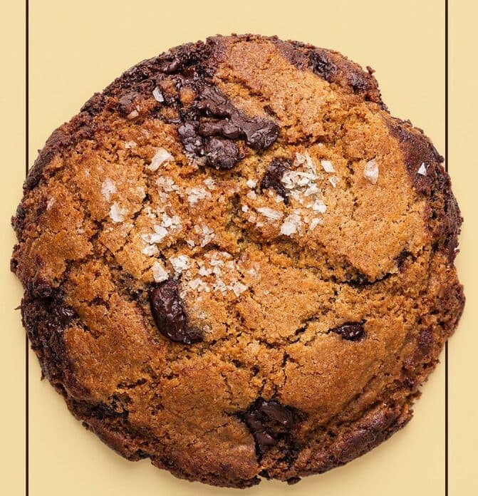 MLK Deli brown butter choc chip cookie